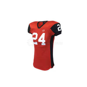 ชุดยูนิฟอร์มอเมริกันฟุตบอลชายขายตรงจากโรงงาน ไซส์พลัส ปรับแต่งได้ เสื้อผ้ากีฬาระบายอากาศ แห้งเร็ว แบบขาสั้น - Product Image 2