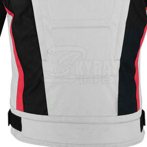 2024 ขายส่งคุณภาพสูงที่กําหนดเองแฟชั่นสไตล์แจ็คเก็ตรถมอเตอร์ไซด์ผู้ชายหนังแข่งแจ็คเก็ต - Product Image 4