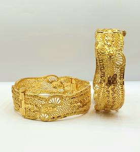 ขายส่งคุณภาพสูง24K ชุบทองสแตนเลสกำไลข้อมือแฟชั่นกำไลข้อมือชุบทอง24K ทันสมัยเครื่องประดับสแตนเลส - Product Image 5