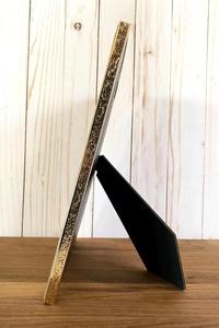 Luxury <b>White</b> Glitter <b>Frame</b> Stylish Tabletop Decorative <b>Picture</b> Holder for Home Office Desk Wedding Event Gift Display - Product Image 2