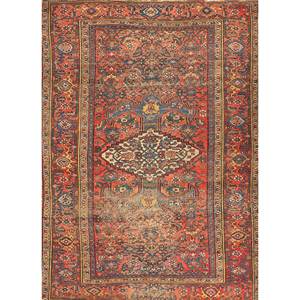 การ์รัส (ประมาณปี 1910) ของตกแต่งบ้านทำจากผ้าขนสัตว์ลายเหรียญตรา - Product Image 1