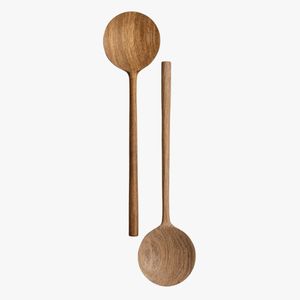 Cuillère en bois d'acacia de style français classique, création antique, outil de cuisine avec finition polie miroir, cuillères de cuisine - Product Image 5