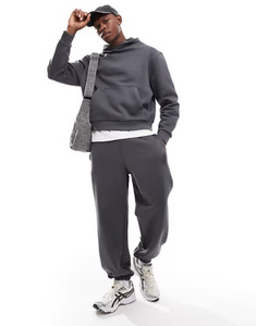 ชุดจ็อกเกอร์สองชิ้นแนววินเทจแนวกรดกางเกงคาร์โก้ฤดูหนาวและกางเกงวอร์มมีฮู้ดกางเกงขาบานพร้อมลายพิมพ์ DTG - Product Image 1