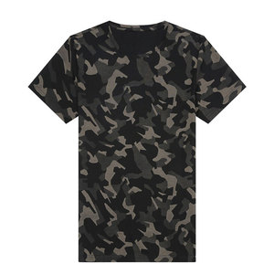 เสื้อยืดล่าสัตว์ฤดูหนาวคุณภาพสูงสำหรับผู้ชาย ระบายอากาศได้ดี แห้งเร็ว ผ้าฝ้าย 100% รับทำแบรนด์ตามสั่ง - Product Image 1