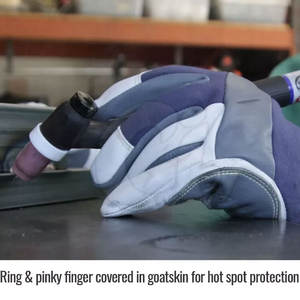 Gants de soudage TIG de protection de haute qualité Meilleure vente en stock Gants de soudage TIG pour adulte - Product Image 5