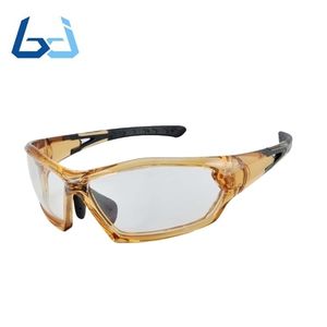 Borjye J119 Lunettes de sport pour hommes en TPR souple avec monture noire et bleue - Product Image 6