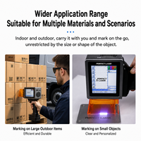 Machine de marquage laser portable Perfect Laser pour métal, acier inoxydable, acrylique, bois, marbre, papier rigide avec écran LCD