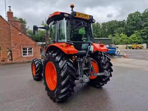 Mini tractor con accesorio para soplador de nieve, modelo de cortacésped, soplador Kubota - Product Image 5