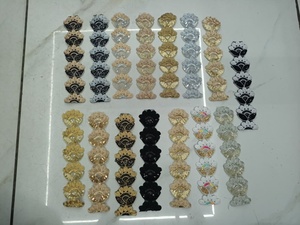 Tela de Encaje Bordada de Poliéster 100% Ecológica al por Mayor con Patrón Floral para Textiles del Hogar, Vestidos de Novia y Prendas de Vestir - Elegante para Negocios - Product Image 2