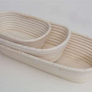 Panier d'épreuvage de levain fait à la main écologique Fournisseur OEM Bol à pain en rotin naturel durable du Vietnam - Product Image 6