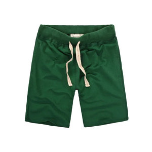 Shorts de jogging décontractés pour hommes, motif uni, taille élastique, respirants, séchage rapide, style urbain, vente en gros, entraînement sportif - Product Image 4
