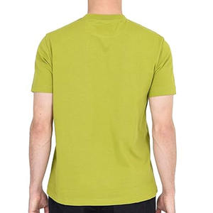 T-shirts unis pour hommes de haute qualité en gros – Personnalisables, en polyester/coton, coupe ajustée, respirants, écologiques, col rond, décontractés, été - Product Image 2
