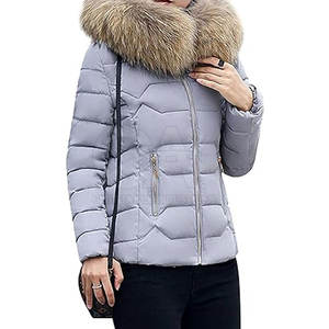 Fashion Jacket In Adult Size Customized Custom OEM ODM Women <b>Faux</b> <b>Fur</b> Hooded Coat Winter Wear - Product Image 3
