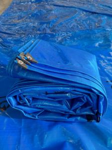 Top vente taille personnalisée PE bâche maille tissu imperméable résistant à la déchirure oeillets lourds meilleur prix polyvalent extérieur - Product Image 6