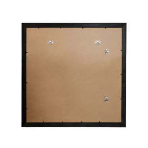 Cadre photo/poster carré en bois noir créatif 100 x 100 cm, surface de peinture variée, incluant 8x10, 12x16, 5x7 - Product Image 1