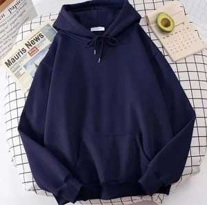 Sweat à capuche personnalisé avec logo imprimé par transfert thermique, coupe-vent, peint à la main, pour homme, 100% coton, style décontracté français, vintage, surdimensionné - Product Image 6
