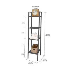 2023 <b>Grey</b> Metal Storage <b>Shelving</b> Rack Organizer Home Hotels Restaurants Kitchen Living Room Bulk Quantity Indian Manufactured - Product Image 3