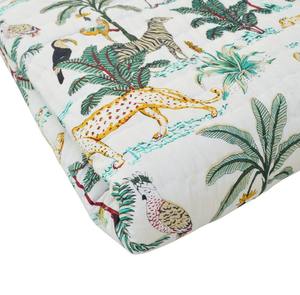 Edredón de algodón orgánico Mulmul 100%, suave, cómodo, patrón sólido, mantas de lino hechas a mano en la India, estilo moderno, personaje alegre - Product Image 3