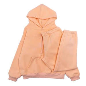 Survêtement personnalisé en molleton de coton épais-Ensemble sweat à capuche et jogging surdimensionnés pour hommes avec survêtement de haute qualité - Product Image 3