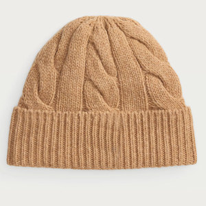 Vente directe usine – Bonnets en coton vierge tricotés personnalisés pour l'hiver, design tendance et élégant - Product Image 1