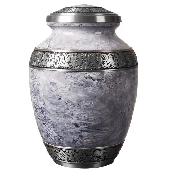 Engraved Design New Modern American urn Urns For Adult Cremation Ashes Wholesale Made In India Selling Designing Urns