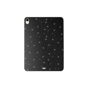 Étui en cuir PU brillant et scintillant Netzy 2024 pour iPad Air 11 Noir - Housse de protection en coton certifiée ROHS - Product Image 3