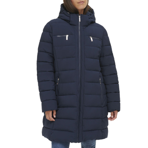 Vêtement d'hiver maxi isolé pour femmes, fournisseur en gros, canal de vente en gros, vêtements rembourrés en duvet sur mesure, approvisionnement international - Product Image 2