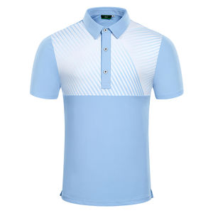 Polo en coton et polyester de qualité supérieure pour hommes, chemise avec logo brodé de fournisseur personnalisé de haute qualité - Product Image 3