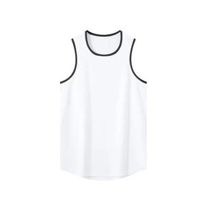 Men Basketball Jerseys Shirts Youth Basketball Vest Uniforms Blank Custom Running Training Gym Loose Jerseys Suits Tank Top - Product Image 2