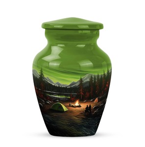 โกศเก็บอัฐิสำหรับงานศพ ขนาด 3 นิ้ว สไตล์ยุโรปอเมริกัน เป็นมิตรกับสิ่งแวดล้อม ทนทาน - Product Image 1