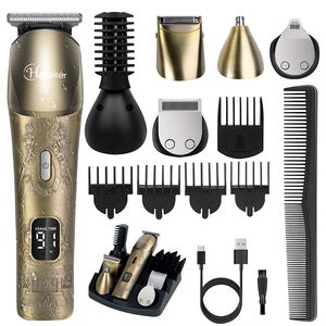 Kit de Afeitado Eléctrico para Hombre, Recortadora de Barba Inalámbrica Mejorada, Resistente al Agua, para Bigote, Cara, Nariz y Cuerpo - Product Image 5