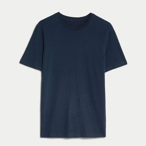 T-shirt basique pour homme à col rond et manches courtes classique - Product Image 2