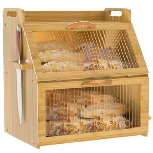 Caja de Pan de Madera Hecha a Mano |   Acabado Premium |   Se aceptan pedidos al por mayor - Product Image 1