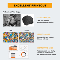 Tatrix canon crg 318 418 118 718 cartouches de toner compatibles pour LBP-7200/7660cdn/8380cdw HP Color laserJet CP2020/2024