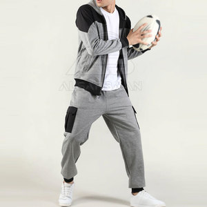 ชุดวอร์มผู้ชายคุณภาพพรีเมียมน้ำหนักเบาสำหรับขายส่ง เสื้อผ้าสำหรับออกกำลังกาย ชุดวอร์มผู้ชาย - Product Image 5