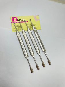 Coupe-cuticules en acier inoxydable avec poussoir à ongles Durable Qualité supérieure Logo personnalisé Soins des ongles personnels Toilettage Pousse-cuticules - Product Image 4