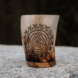 Design rustique écologique corne africaine verre lisse poli naturel artisanat accessoire Style animal pour un usage quotidien - Product Image 4