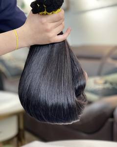ใหม่ขายส่งกระดูกตรงดิบเวียดนามสีดําธรรมชาติจํานวนมากต่อผม 100% ผมมนุษย์เวียดนามโรงงาน - Product Image 5