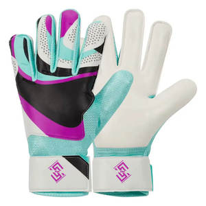 Gants de gardien de but de football en latex de haute qualité sur mesure avec fermeture à crochets antidérapante pour hommes - Product Image 1