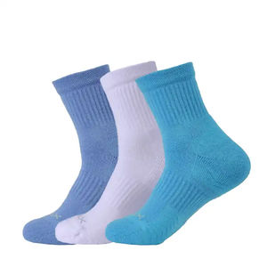 Calcetines mezcla de algodón y poliéster cómodos suaves transpirables para hombres y mujeres con estilo duradero al aire libre Casual Fitness personalizado - Product Image 3