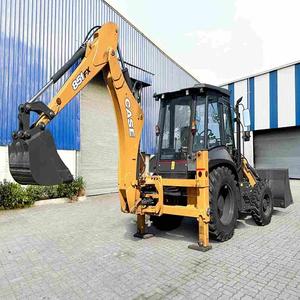 Caterpillar excelente retroexcavadora CASE usada con bomba de caja de cambios de motor original en stock listo para enviar entrega rápida - Product Image 3