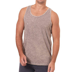 Débardeur personnalisé en coton, sans manches, délavé à l'acide, débardeur de sport pour homme, impression personnalisée, débardeur surdimensionné - Product Image 3
