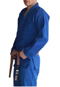 Vente en gros Uniforme de karaté pour hommes Costume de taekwondo Gi Uniforme d'arts martiaux Jiu Jitsu Formation Kimono de combat Ensemble d'uniformes Judo Kung Fu - Product Image 6