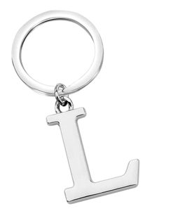 Llavero Flotante para Monedas de Aniversario con Letra Inicial del Alfabeto, Plata, Ligero - Product Image 1