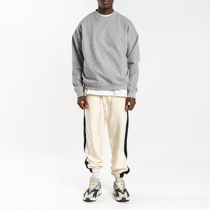 Nueva llegada sudadera de algodón hombres moda transpirable Streetwear sudaderas pulóver cuello redondo hombres sudadera al por mayor - Product Image 6