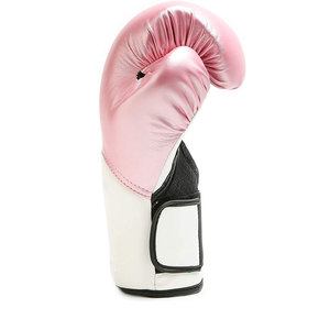 Guantes de boxeo para mujer con forma personalizada, diseño personalizado de gimnasio, entrenamiento de boxeo, cuero PU, Fitness, rosa, logotipo de PVC personalizado, Color MMA - Product Image 2