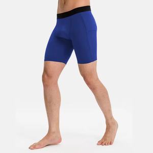 Livraison DDP prix d'usine en gros hommes Gym Shorts de course collants de Compression haute élastique Fitness hommes Sport ShortsDDP expédition - Product Image 1
