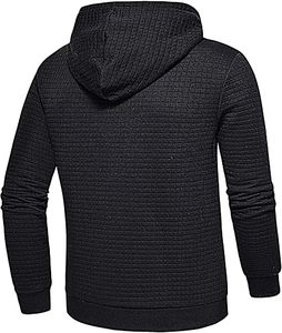 Custom Men's Stylish Design Zip-Up Sweatshirt Jacket Comfortable Lightweight Hoodie for Puff Print Fashionable 100% Cotton - Product Image 2