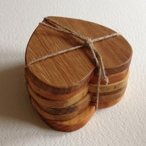 Posavasos de madera de Acacia, posavasos personalizado de diferentes tamaños, hecho a mano de Vietnam - Product Image 5