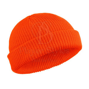 Vente directe d'usine Bonnet Jacquard à quantité minimale de commande basse dans les styles de joueurs Bonnets de marque privée personnalisables - Product Image 1
